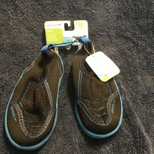 Speedo Toddler Kids Black/ Blue Water Shoes